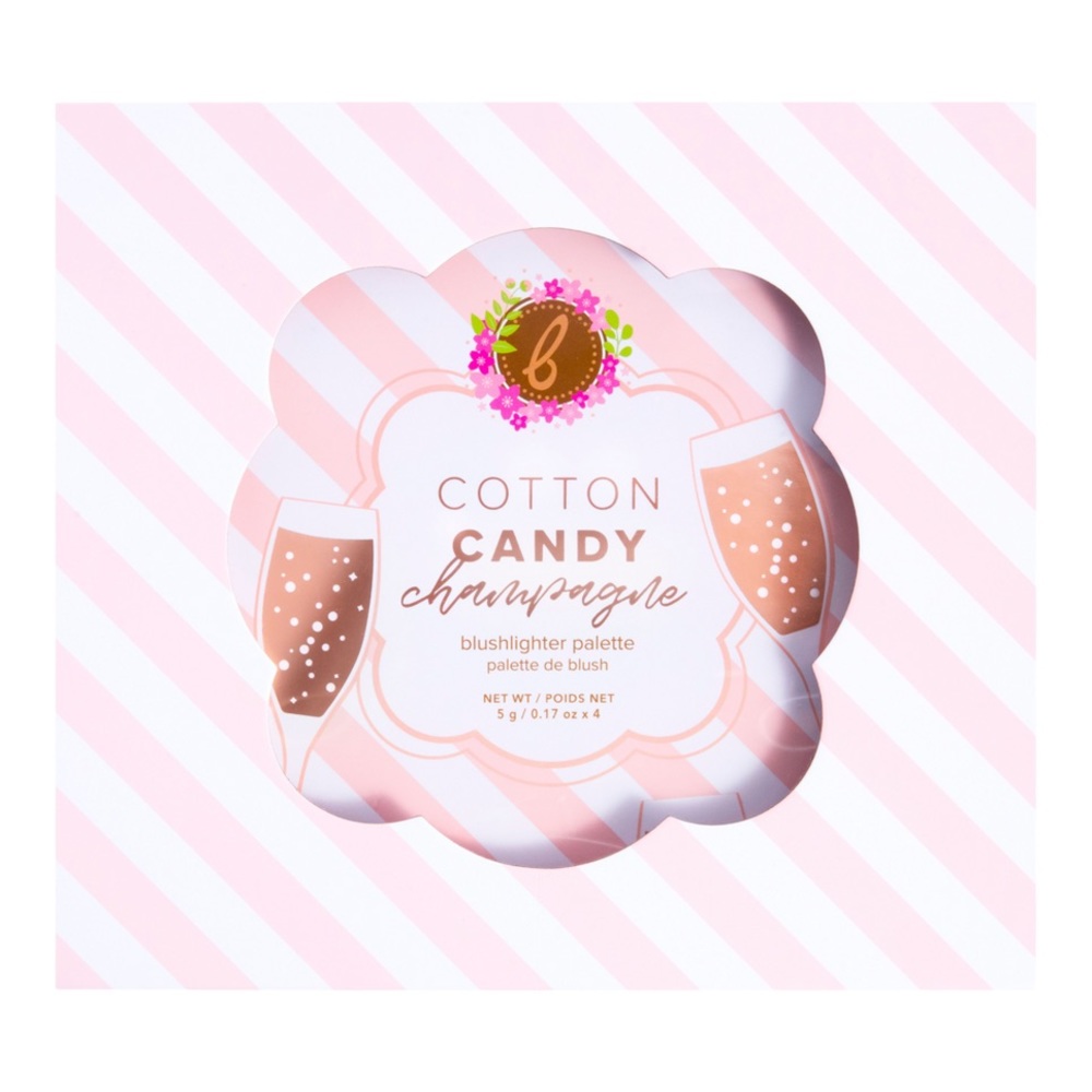 Beauty Bakerie Cotton Candy Champagne Blushlighter Palette Brand New.
